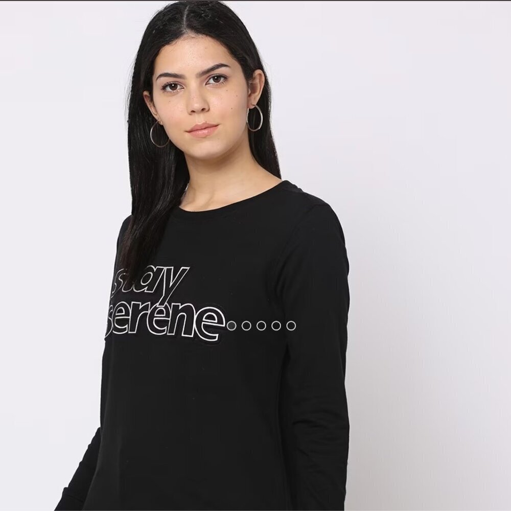 DNMX Typographic Print Crew-Neck Sweatshirt Size XL NEW WITH TAG!